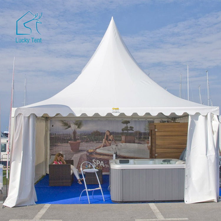 Canopy Tents Event Management Wedding Glass Pagoda Tent for Sale