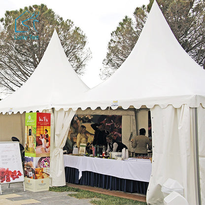 Canopy Tents Event Management Wedding Glass Pagoda Tent for Sale