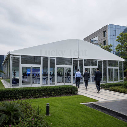 Heavy Duty 20x40 Waterproof Outdoor Curved Tent for Trade Fair Events and Conference Halls-Indoor Application CT003
