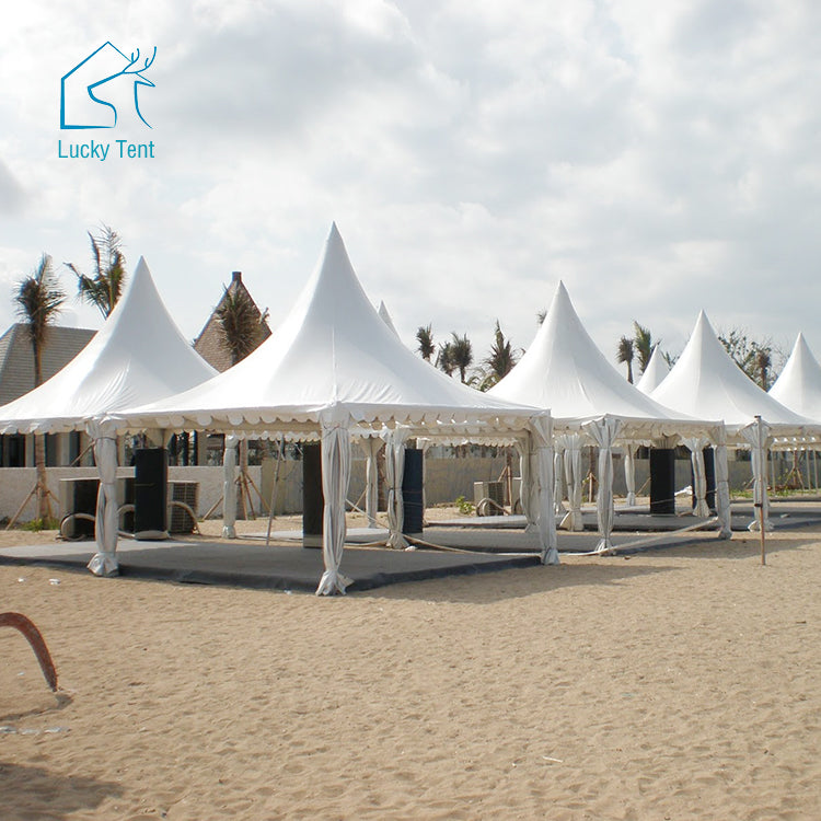 Canopy Tents Event Management Wedding Glass Pagoda Tent for Sale