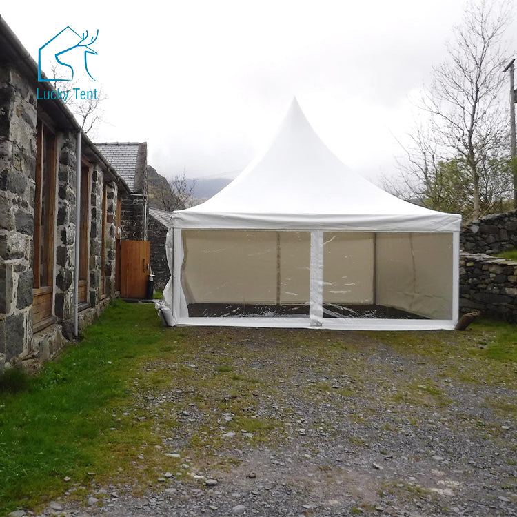 Canopy Tents Event Management Wedding Glass Pagoda Tent for Sale