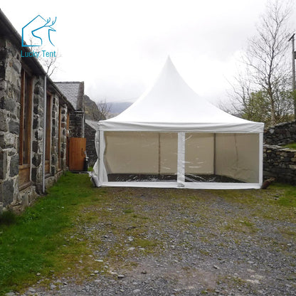 Canopy Tents Event Management Wedding Glass Pagoda Tent for Sale
