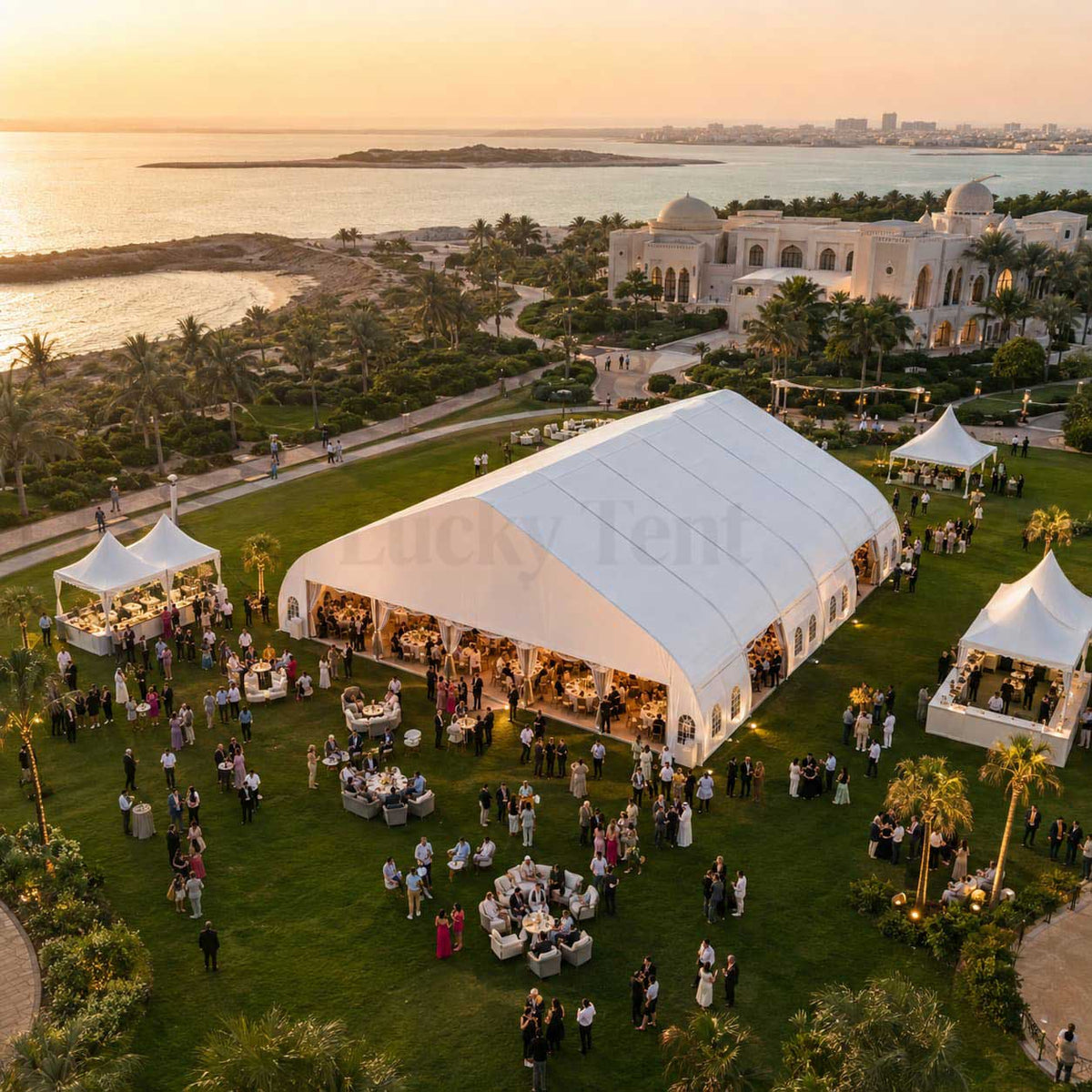 1000 People Heavy Duty Big Outdoor Wedding Ceremony Party Tent for Event Banquet