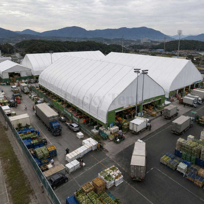 Outdoor Permanent Strong Frame Structure Marquee Tents Sport Court Cover Shading Tent for Outdoor Sport Event TFS003