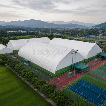 Outdoor Permanent Strong Frame Structure Marquee Tents Sport Court Cover Shading Tent for Outdoor Sport Event TFS003